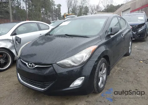 2012 Hyundai Elantra Gls (Ulsan Plant) from USA, damaged, VIN KMHDH4AE7CU442987